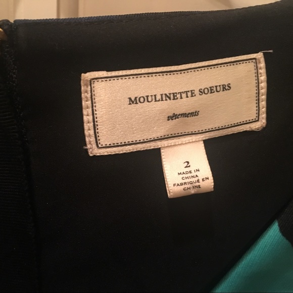 Moulinette Soeurs Watercolor Anthropologie Dress - Picture 4 of 4